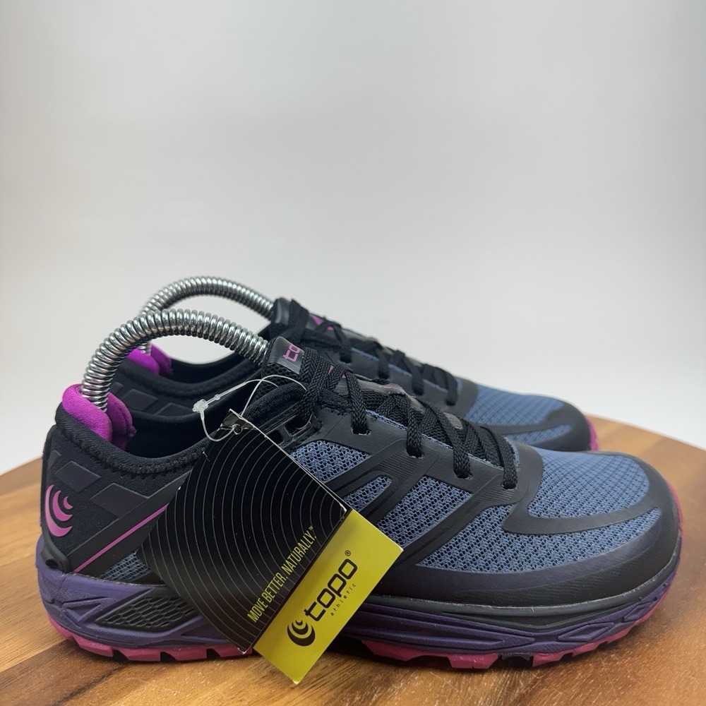 New NIB Womens Topo Runventure 2 Stone Plum Athletic Sneakers Shoes Size 6 M